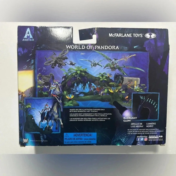 McFarlane - Disney Avatar - World of Pandora Deluxe Set - Tsu-Tey & Direhorse 🌊 - Picture 5 of 8